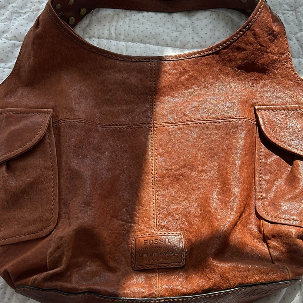 Brown fossil purse - Picture 2 of 5